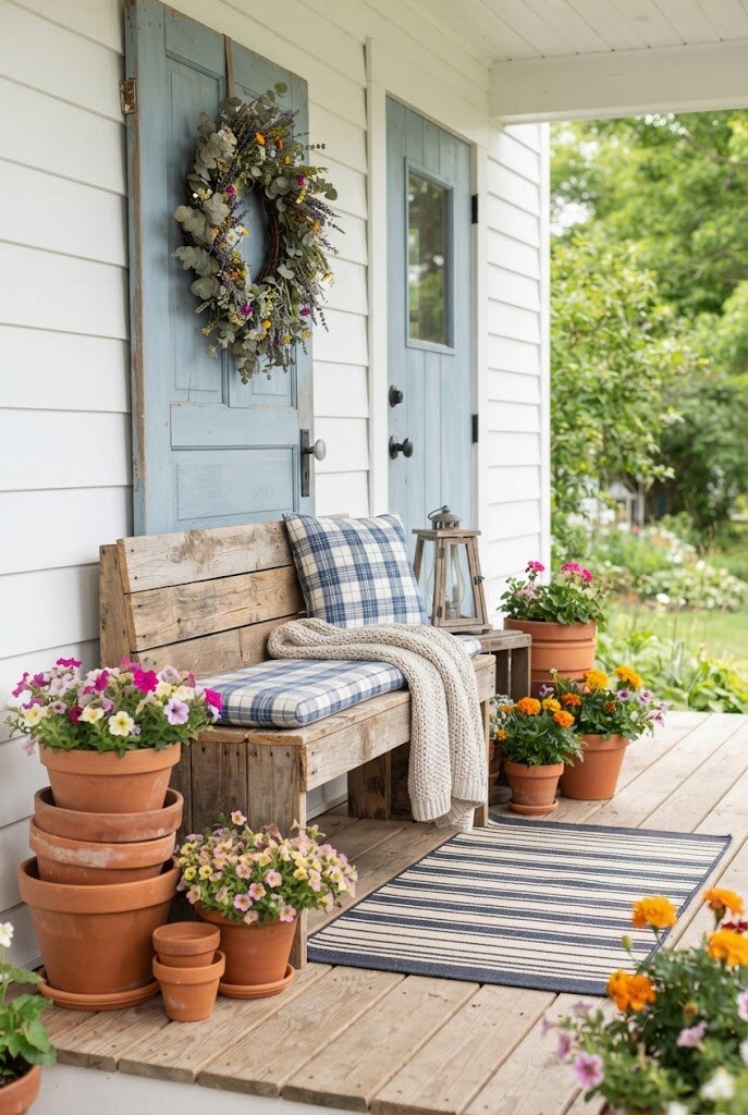 How To Decorate A Small Front Porch On A Budget